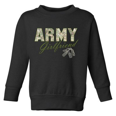 Army Girlfriend Toddler Sweatshirt