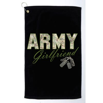 Army Girlfriend Golf Towel