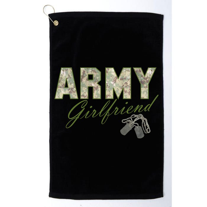 Army Girlfriend Golf Towel