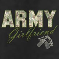 Army Girlfriend Golf Towel