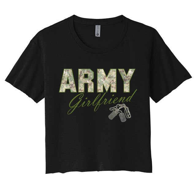 Army Girlfriend Crop Top