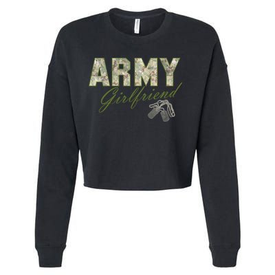 Army Girlfriend Cropped Pullover Crew