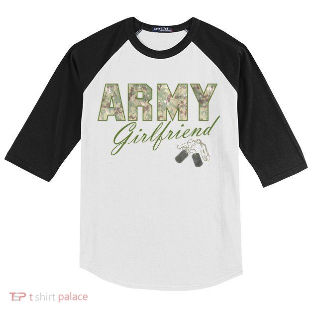 Army Girlfriend Kids Colorblock Raglan Jersey