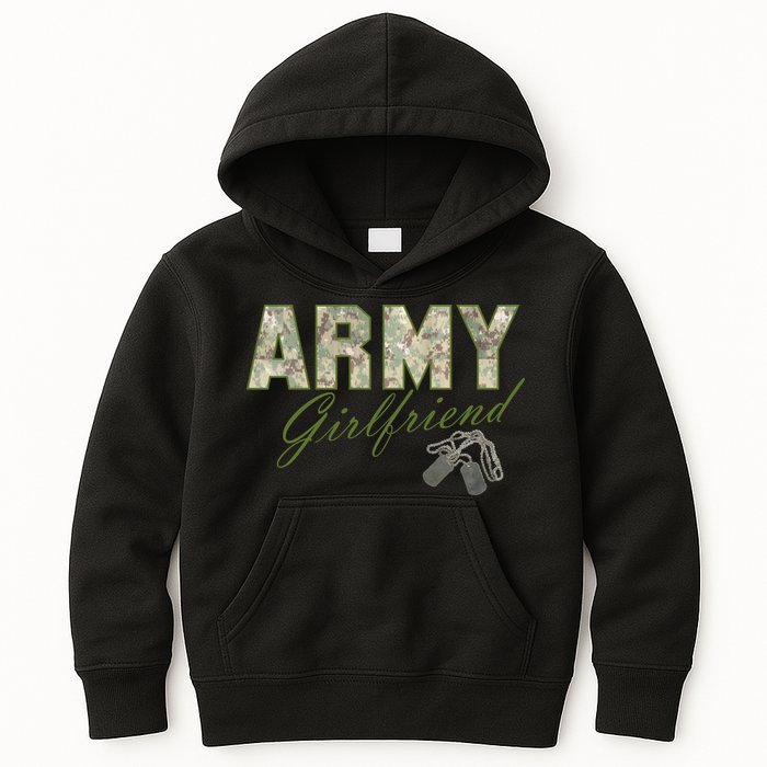 Army Girlfriend Kids Hoodie