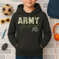 Army Girlfriend Kids Hoodie