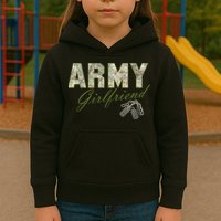 Army Girlfriend Kids Hoodie