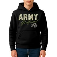 Army Girlfriend Kids Hoodie