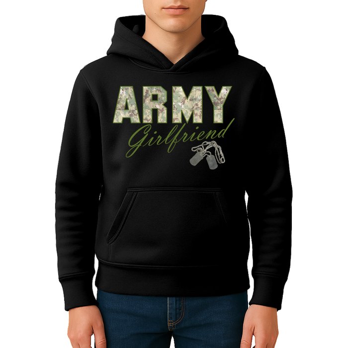 Army Girlfriend Kids Hoodie