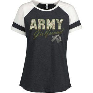 Army Girlfriend Enza Ladies Jersey Colorblock Tee