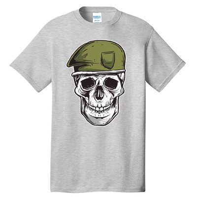 Army Military Skull Tall T-Shirt