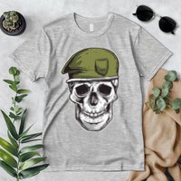 Army Military Skull Premium T-Shirt
