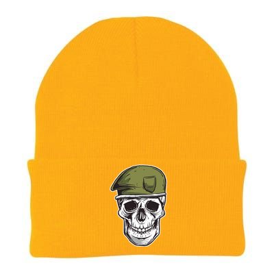 Army Military Skull Knit Cap Winter Beanie