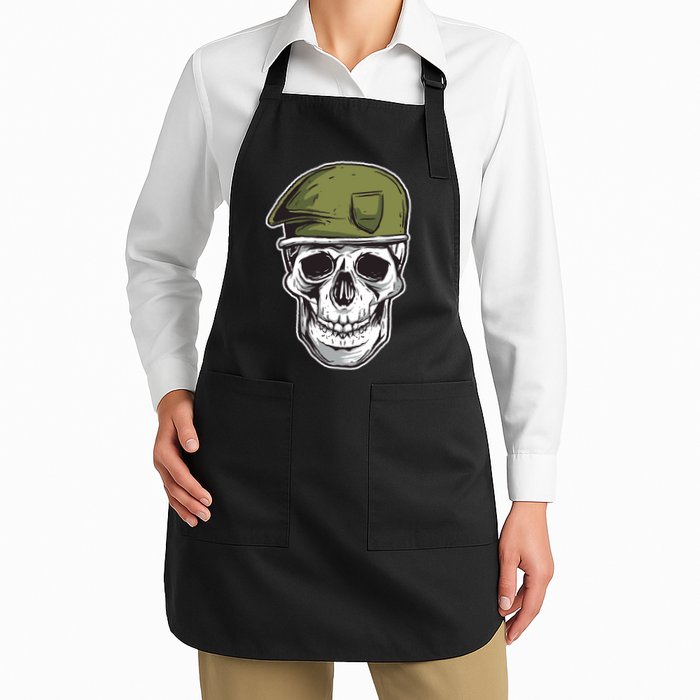 Army Military Skull Apron