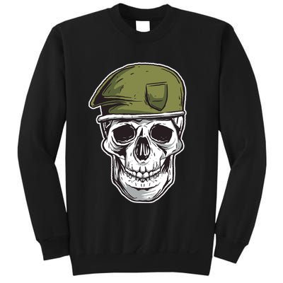 Army Military Skull Sweatshirt