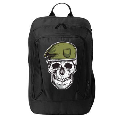 Army Military Skull City Backpack