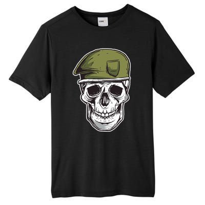 Army Military Skull Tall Fusion ChromaSoft Performance T-Shirt