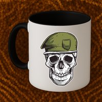 Army Military Skull Mug