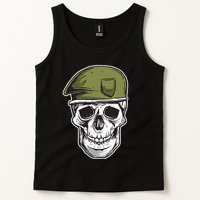 Army Military Skull Tank Top