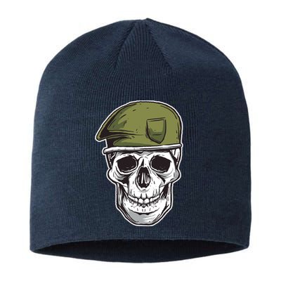 Army Military Skull Sustainable Beanie