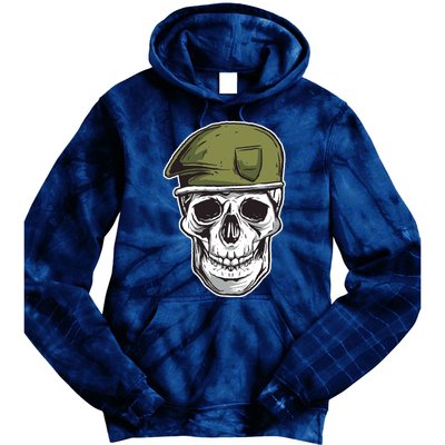 Army Military Skull Tie Dye Hoodie