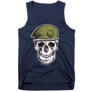 Army Military Skull Tank Top