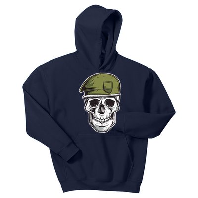 Army Military Skull Kids Hoodie