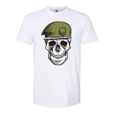 Army Military Skull Softstyle CVC T-Shirt