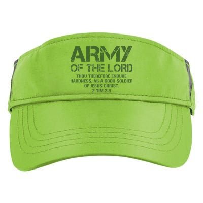 Army of the Lord Adult Drive Performance Visor