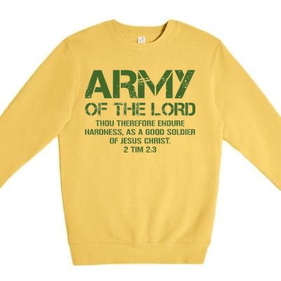 Army of the Lord Premium Crewneck Sweatshirt