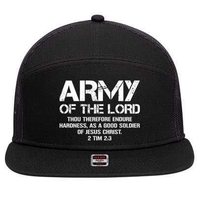 Army of the Lord 7 Panel Mesh Trucker Snapback Hat