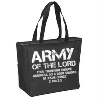 Army of the Lord Zip Tote Bag