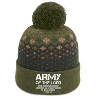 Army of the Lord The Baniff Cuffed Pom Beanie