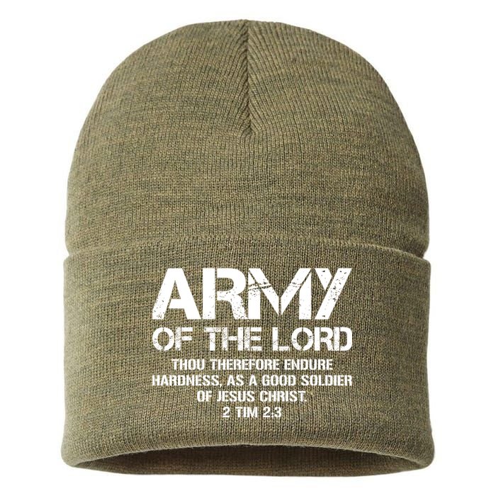 Army of the Lord Sustainable Knit Beanie