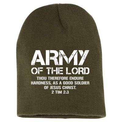 Army of the Lord Short Acrylic Beanie