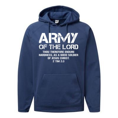 Army of the Lord Performance Fleece Hoodie