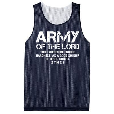 Army of the Lord Mesh Reversible Basketball Jersey Tank