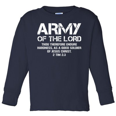 Army of the Lord Toddler Long Sleeve Shirt