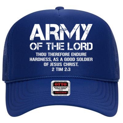 Army of the Lord High Crown Mesh Back Trucker Hat