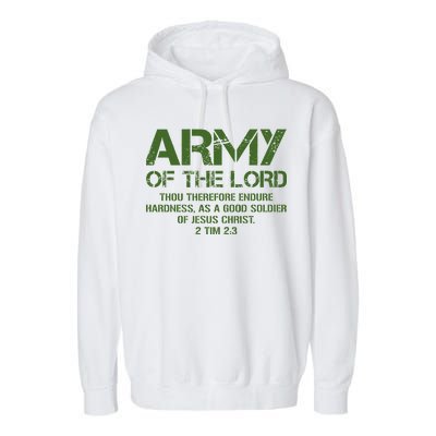 Army of the Lord Garment-Dyed Fleece Hoodie