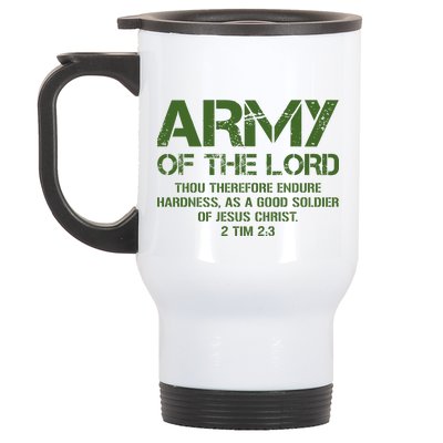 Army of the Lord Stainless Steel Travel Mug