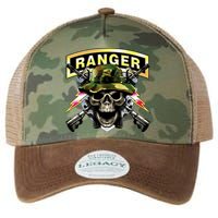 Army Ranger Skull Legacy Tie Dye Trucker Hat