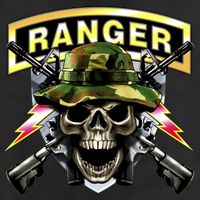 Army Ranger Skull Cool Comfort Performance Bucket Hat