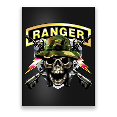 Army Ranger Skull Poster