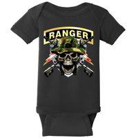 Army Ranger Skull Baby Bodysuit