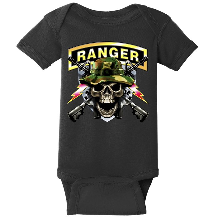 Army Ranger Skull Baby Bodysuit