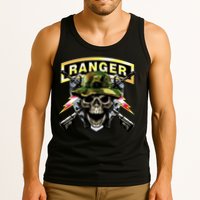 Army Ranger Skull Tank Top