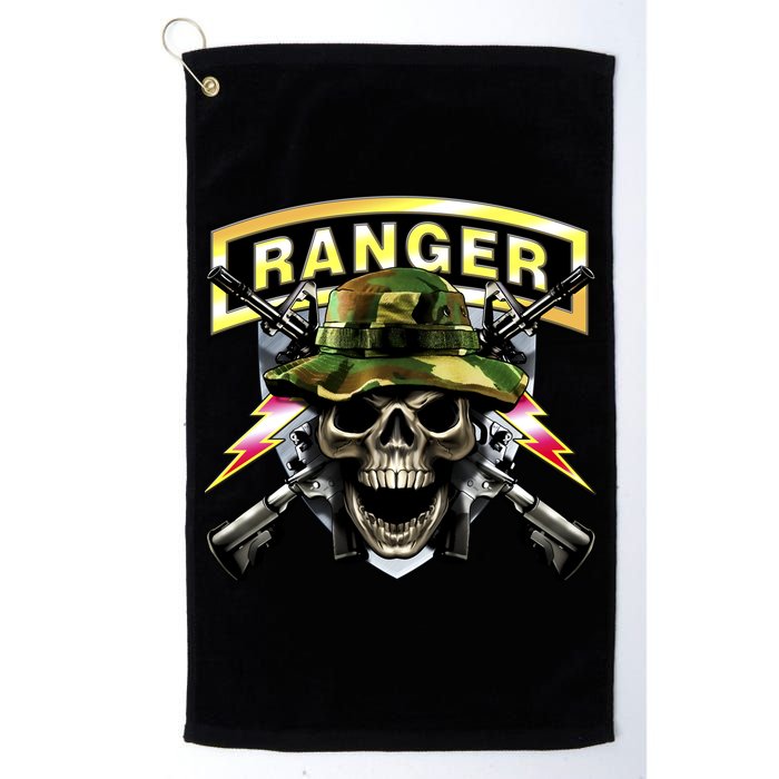 Army Ranger Skull Golf Towel