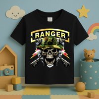 Army Ranger Skull Toddler T-Shirt