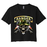 Army Ranger Skull Crop Top