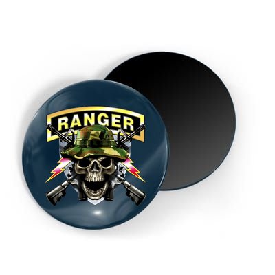 Army Ranger Skull Magnet